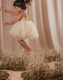 Organic Cotton-Linen Rosie Dress - Sunshine