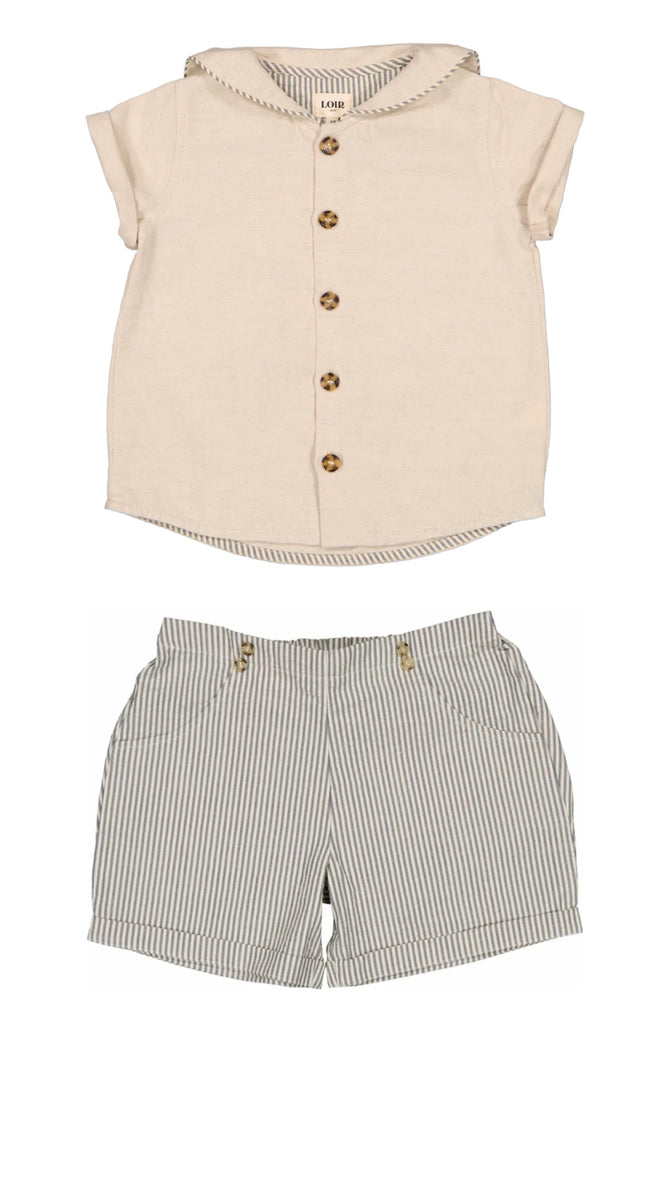 Milton Shirt & Short Set