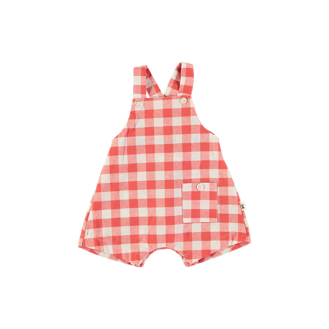 Gingham Baby Overall