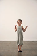 SANDER KNIT DRESS - GREY MARLE
