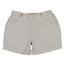 Grey Sweatshirt & Shorts Set