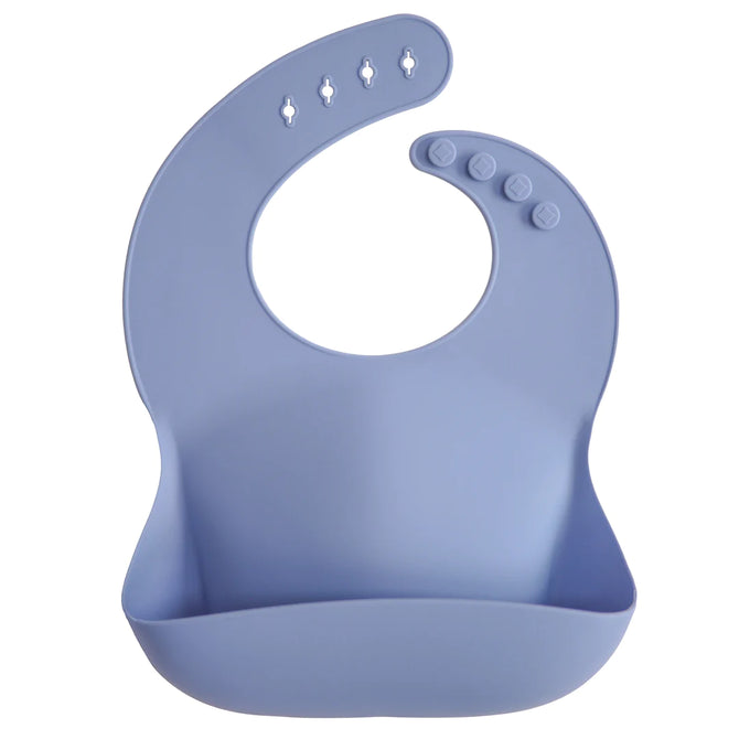 SIlicone Baby Bib - Powder Blue