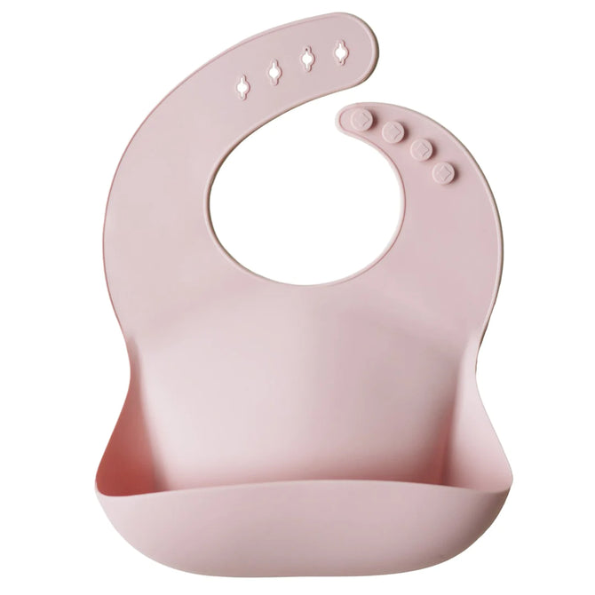 SIlicone Baby Bib - Blush
