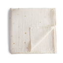 Mushie Organic Cotton Swaddle