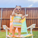 Preschool (3-5 yrs) Rainbow Stripes Bapron