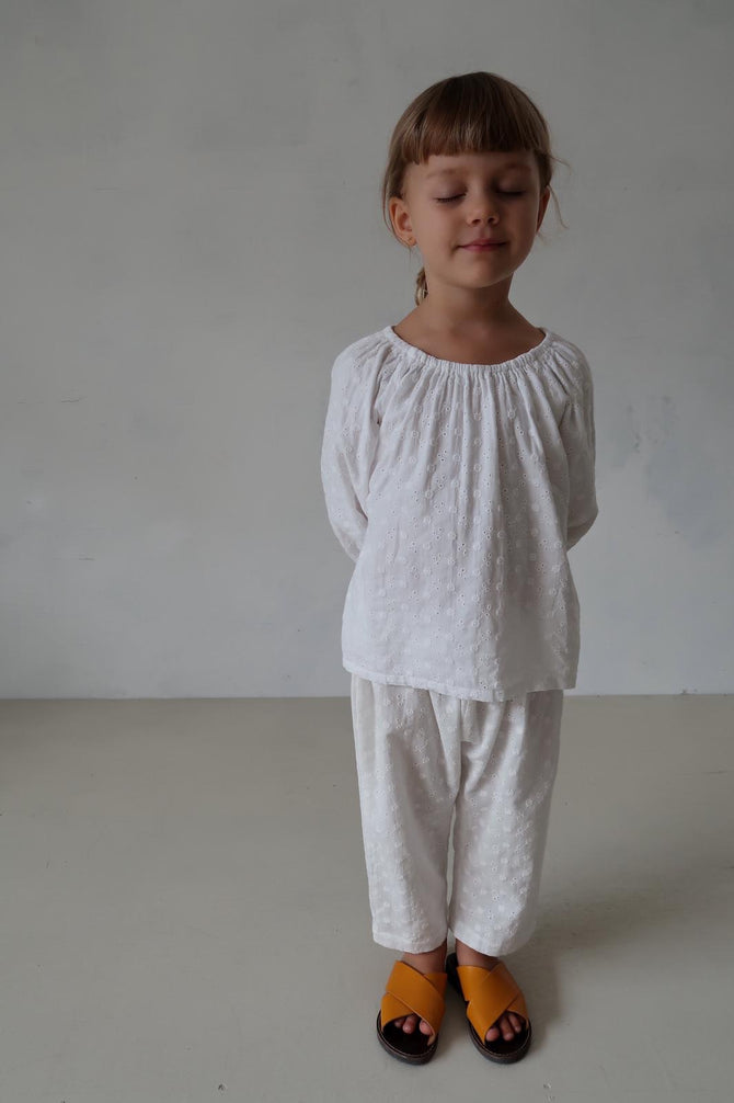 Gigi Set - Fleur Blanc