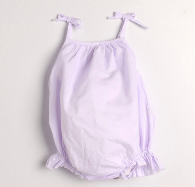 Lace Romper Lavender