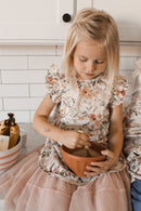 Preschool (3-5 yrs) Delilah Floral Flutter Bapron