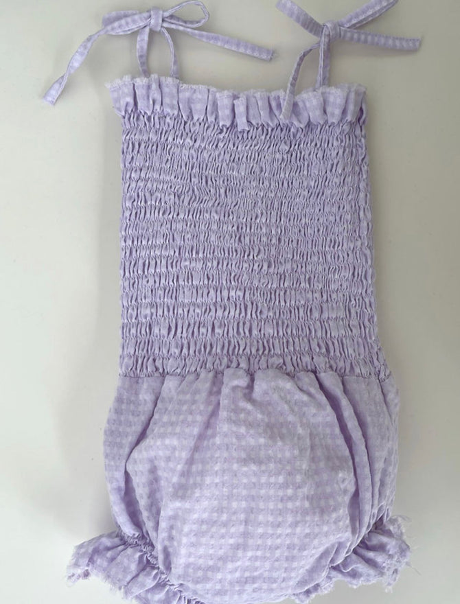 Lavender Romper