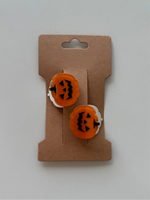 Pumpkin Claw Hair Clips (2 Pack)