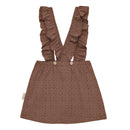 Salopette Dress Spotted - Acorn Brown